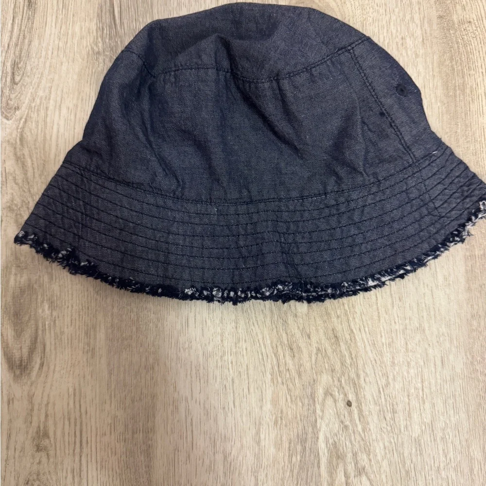 Kids Navy Blue Bucket Hat
